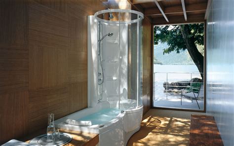 shower jacuzzi tub combo